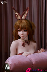 Luxueuse sexdoll silicone asiatique Ada 160cm Gynoid 