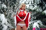 Poupée sexuelle Harper exhib de Noël au ski 175cm D-cup WMDolls