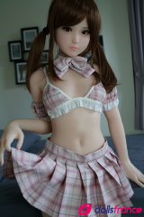 Petite poupée réaliste de compagnie en silicone Aika 130cm Piper doll