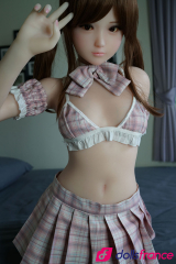 Petite poupée réaliste de compagnie en silicone Aika 130cm Piper doll