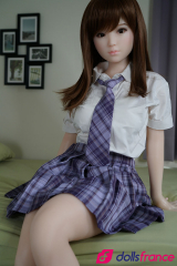 Eirian petite poupée réelle en silicone étudiante amoureuse 130cm Piper doll