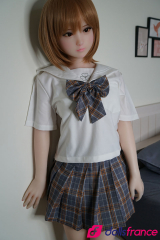 Aika sexdoll sage et obéissante en silicone 130cm Piper doll 