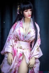 Mei est nue sous son kimono 168cm