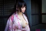 Mei est nue sous son kimono 168cm