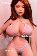 Mini Sex doll aux yeux fermés et aux gros seins 105cm 6YE Premium