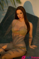 Jennifer charmante petite sex doll réaliste silicone 130cm Zelex