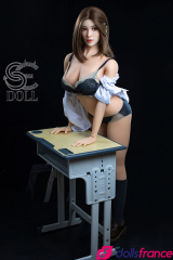 Kathy Sex doll sensible et délicate 163cm SEDoll 