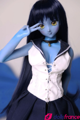 Mini Sailor Moon à la peau bleue 60cm Climax Doll 