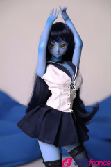 Mini Sailor Moon à la peau bleue 60cm Climax Doll 