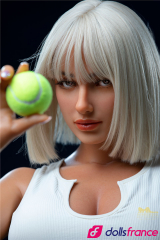 Sexdoll réaliste silicone Luna la joueuse de tennis sexy 164cm IronTech