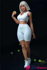 Sexdoll réaliste silicone Luna la joueuse de tennis sexy 164cm IronTech