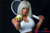 Sexdoll réaliste silicone Luna la joueuse de tennis sexy 164cm IronTech