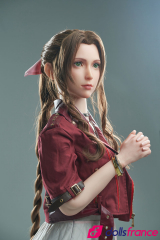 Aerith Final Fantasy 7 lovedoll réelle silicone 167cm GameLady