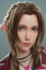 Aerith Final Fantasy 7 lovedoll réelle silicone 167cm GameLady