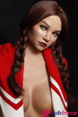 Evelyn sexdoll en silicone étudiante américaine 170cm bonnet C Zelex