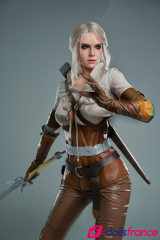 The Witcher Sexdoll réelle en silicone Ciri 168cm GameLady