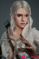 The Witcher Sexdoll réelle en silicone Ciri 168cm GameLady