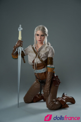 The Witcher Sexdoll réelle en silicone Ciri 168cm GameLady