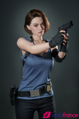 Jill Valentine Sexdoll silicone du jeu Resident Evil 168cm GameLady