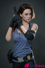 Jill Valentine Sexdoll silicone du jeu Resident Evil 168cm GameLady