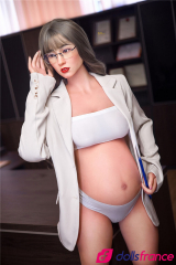 Sex doll silicone au ventre rond Betty future maman 158cm IronTech