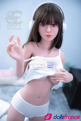 Sex doll réaliste Kiko gentille vierge 150cm bonnet E SEDoll