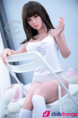 Sex doll réaliste Kiko gentille vierge 150cm bonnet E SEDoll