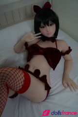 Aika petite love doll à la peau claire en silicone 130cm Piper doll