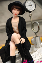 Mini doll silicone Raka au chapeau 60cm Climax Doll