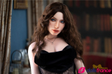 Zara charmante sex doll brune en silicone 166cm IronTech