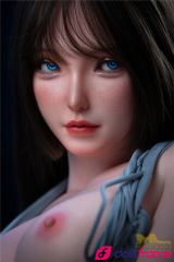 Yu adorable love doll réelle silicone aux yeux bleus 164cm IronTech