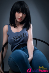 Sexdoll silicone Rita brunette plantureuse 153cm IronTech