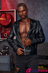 Sexdoll silicone homme Kevin le beau black 170cm IronTech