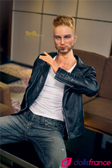 Sexdoll silicone Kevin beau garçon sensible 176cm IronTech