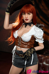 Sex doll américaine Gessica bimbo rousse 163cm SEDoll