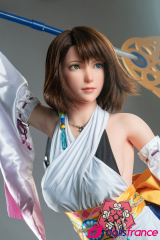 Sexdoll réaliste silicone Final Fantasy X Yuna 167cm GameLady