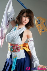 Sexdoll réaliste silicone Final Fantasy X Yuna 167cm GameLady