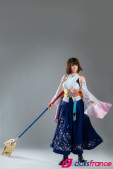 Sexdoll réaliste silicone Final Fantasy X Yuna 167cm GameLady