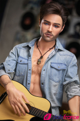 Sexdoll réelle homme en silicone Jack le beau chanteur 170cm IronTech