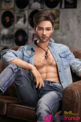 Sexdoll réelle homme en silicone Jack le beau chanteur 170cm IronTech