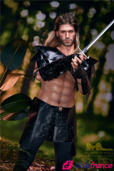 Poupée sexuelle silicone homme Thomas guerrier viril 176cm IronTech