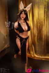 Cassie sexdoll originale aux grands yeux 166cm C-cup WMdolls