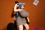 Mini poupée silicone Youla grosses loches 58cm Climax Doll