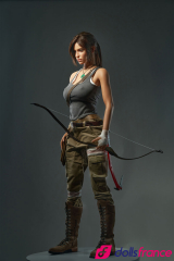 Poupée réaliste de luxe silicone Lara Croft Tomb Raider 166cm GameLady