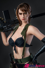 Sexdoll réelle silicone Quiet Metal Gear Solid 168cm GameLady