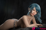 Sexdoll silicone Nami maîtresse lubrique 165cm bonnet F Zelex