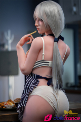 Sex doll érotique réaliste de soubrette Miyuki 154cm IronTech