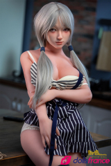 Sex doll érotique réaliste de soubrette Miyuki 154cm IronTech