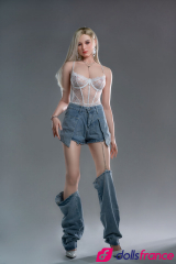 Zeina grande sexdoll blonde taille mannequin 175cm Zelex