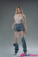 Zeina grande sexdoll blonde taille mannequin 175cm Zelex